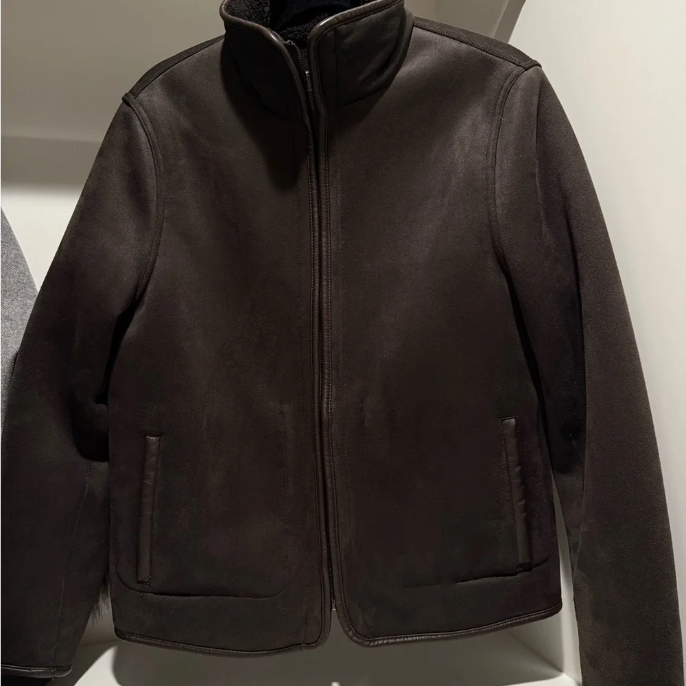 Mango REVERSIBLE SHEEPSKIN JACKET - Picture 8 of 12